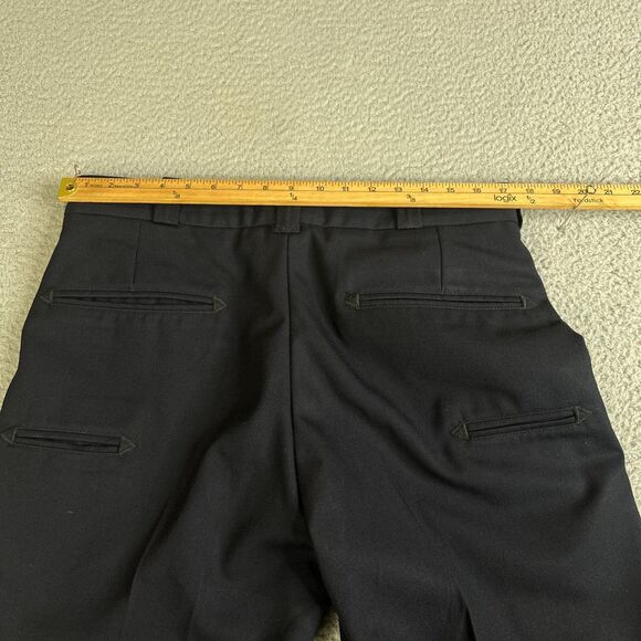 Elbeco Pants Mens 36R x  26 Blue Wool EMT Medical Military Pockets Uniform - Picture 10 of 14
